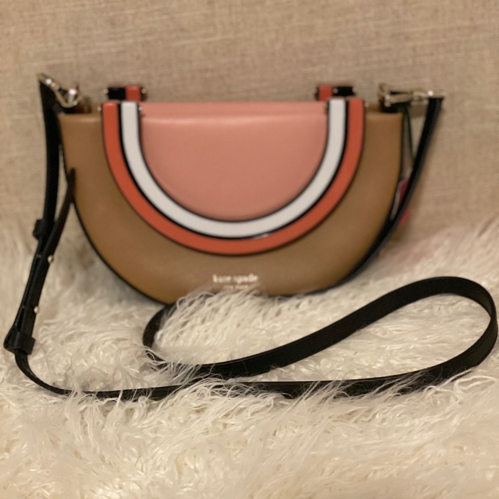 New Kate Spade Betty Small Half Moon Crossbody